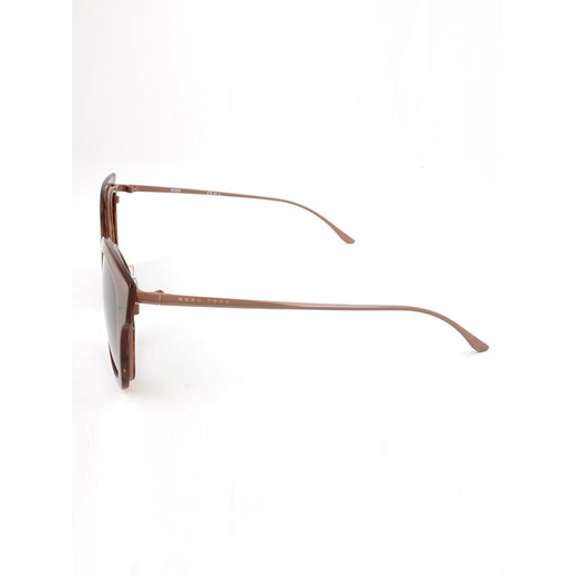 Damskie okulary przeciwsłoneczne w kolorze szaro-brązowym