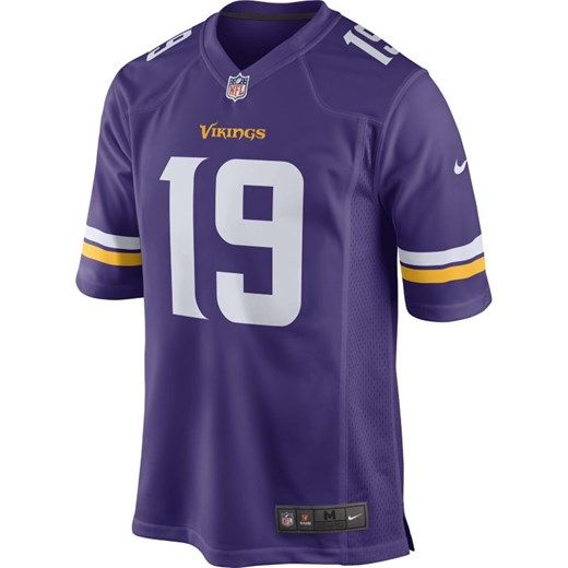 Męska koszulka do futbolu amerykańskiego NFL Minnesota Vikings Game (Adam Thielen) - Fiolet