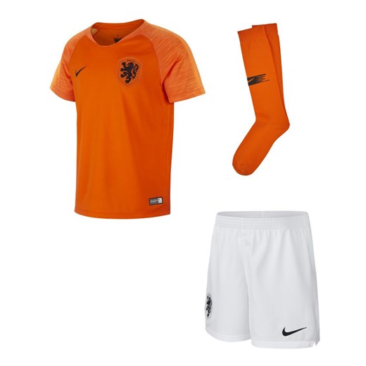 Strój piłkarski dla małych dzieci 2018/19 Netherlands Stadium Home - Pomarańczowy