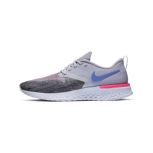 Damskie buty do biegania Nike Odyssey React Flyknit 2 - Niebieski Nike 36.5 promocyjna cena Nike poland