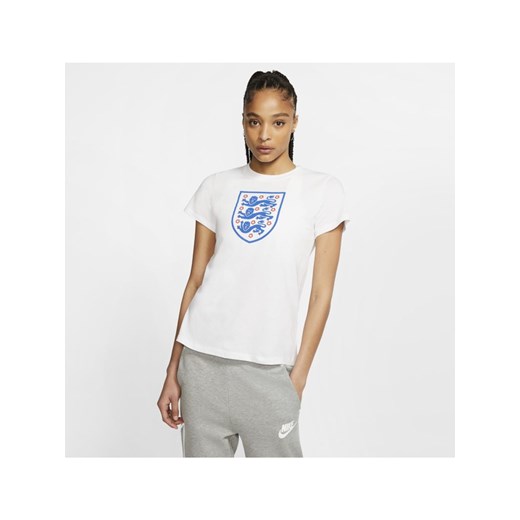 Damski T-shirt piłkarski England - Biel Nike XS okazja Nike poland