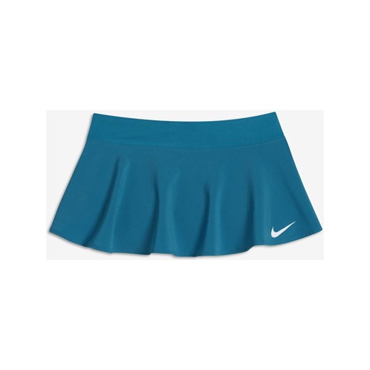 Spódniczka tenisowa dla dużych dzieci (dziewcząt) NikeCourt Pure - Niebieski