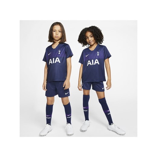 Strój piłkarski dla małych dzieci Tottenham Hotspur 2019/20 Away - Niebieski