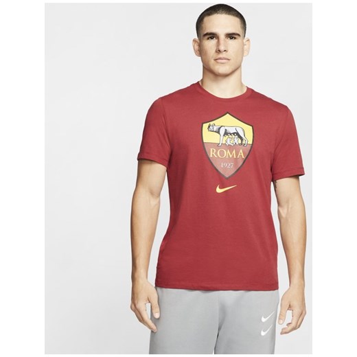 T-shirt męski A.S. Roma - Czerwony