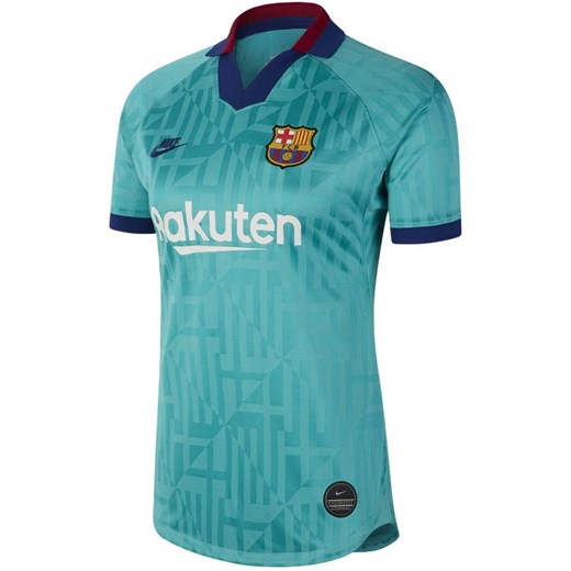 Damska koszulka piłkarska FC Barcelona 2019/20 Stadium Third - Zieleń