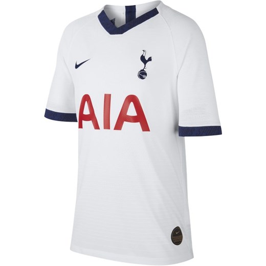 Domowa koszulka piłkarska dla dużych dzieci Tottenham Hotspur Vapor Match 2019/20 - Biel
