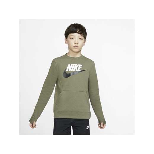 Bluza dla dużych dzieci Nike Sportswear Club Fleece - Zieleń