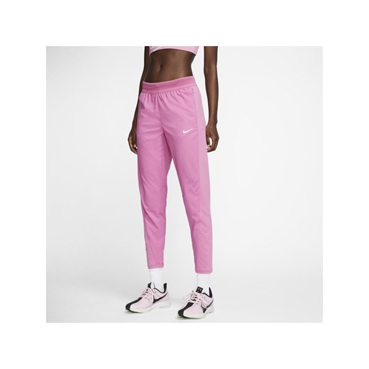 Damskie spodnie do biegania Nike Swift - Różowy Nike S okazyjna cena Nike poland
