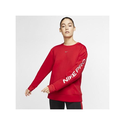 Bluza damska Nike z napisem sportowa czerwona 