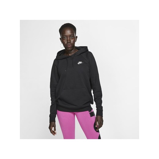Damska dzianinowa bluza z kapturem Nike Sportswear Essential - Czerń Nike S Nike poland