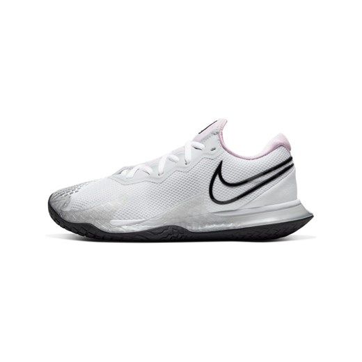 Damskie buty do tenisa na twarde korty NikeCourt Air Zoom Vapor Cage 4 - Biel