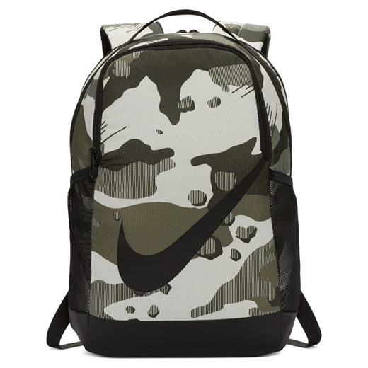 Plecak dla dzieci z nadrukiem Nike Brasilia - Kremowy