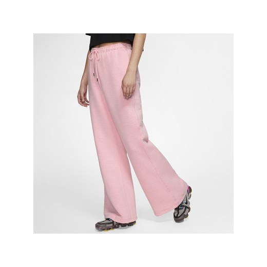 Spodnie damskie Nike Sportswear Tech Fleece ENG - Różowy