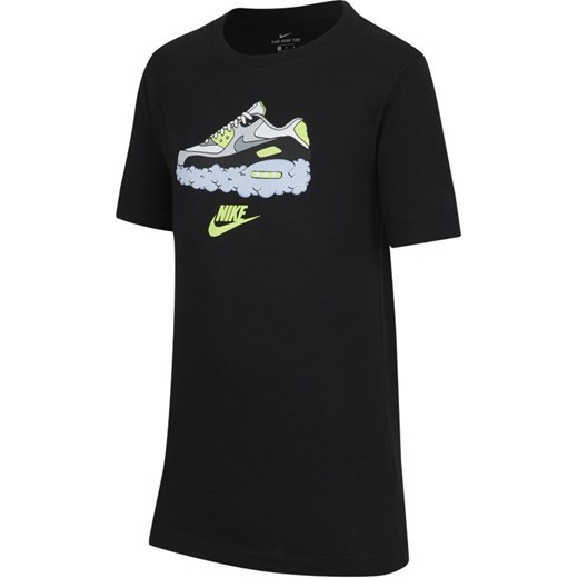 T-shirt dla dużych dzieci Nike Sportswear - Czerń