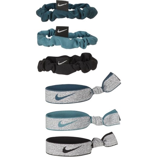 Zestaw opasek na głowę Nike (6 sztuk) - Zieleń