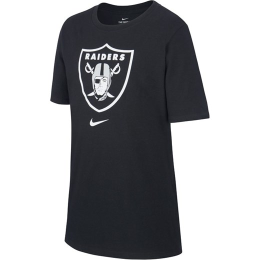 T-shirt dla dużych dzieci Nike Dri-FIT (NFL Raiders) - Czerń