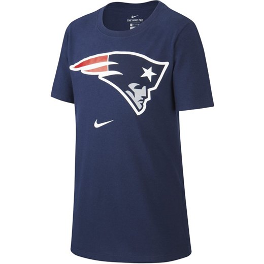 T-shirt dla dużych dzieci Nike Dri-FIT (NFL Patriots) - Niebieski Nike S okazja Nike poland