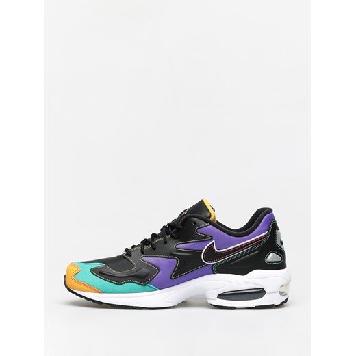 Buty Nike Air Max2 Light Prm (black/flash crimson kinetic green) Nike 45 wyprzedaż SUPERSKLEP