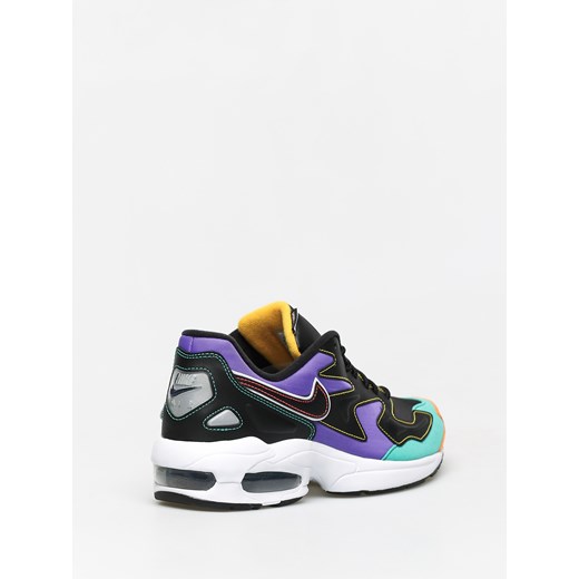 Buty Nike Air Max2 Light Prm (black/flash crimson kinetic green) Nike 41 okazja SUPERSKLEP