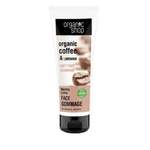 Organic Shop peeling Coffee Limonnik Face Gommage    Oficjalny sklep Allegro