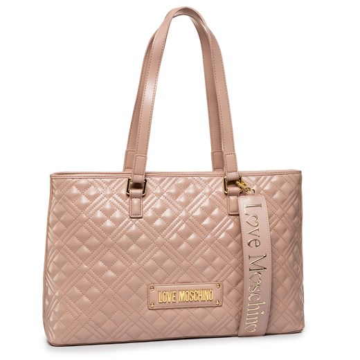 Shopper bag Love Moschino elegancka na ramię 