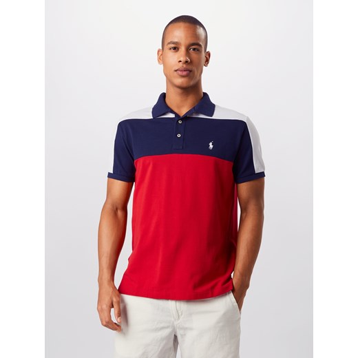 T-shirt męski Polo Ralph Lauren jerseyowy bez wzorów z krótkim rękawem 