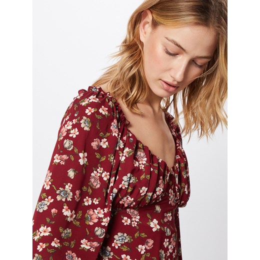 Missguided sukienka mini z długim rękawem