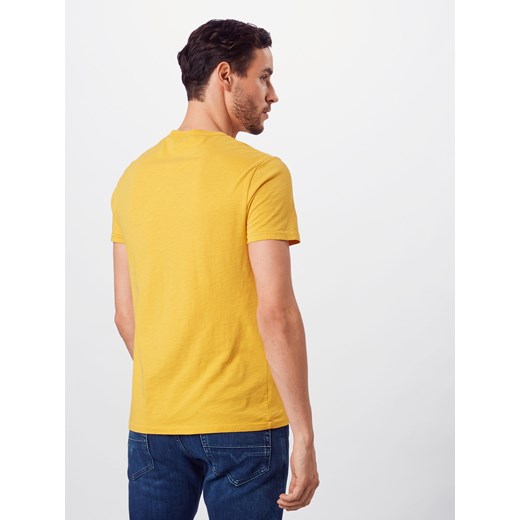 T-shirt męski żółty Polo Ralph Lauren z krótkimi rękawami 