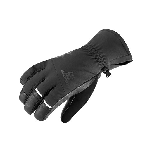 Rękawiczki narciarskie "Force Dry" w kolorze czarnym  Salomon XL wyprzedaż Limango Polska 
