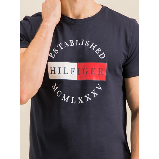 T-shirt męski granatowy Tommy Hilfiger 