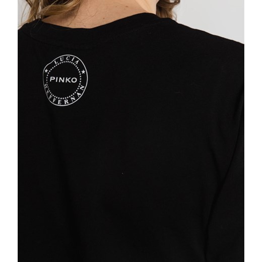 Pinko T-shirt + torba na zakupy DIAMOND | Regular Fit Pinko  XS Gomez Fashion Store
