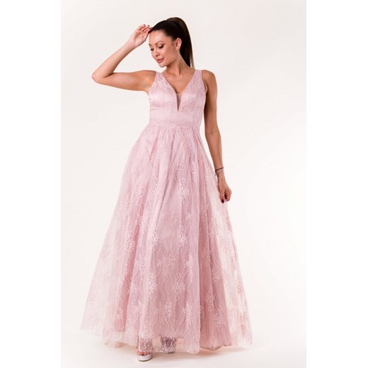 Sukienka Model 18500 Pink  Yournewstyle L Bomawika