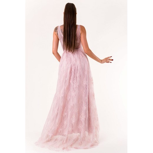 Sukienka Model 18500 Pink  Yournewstyle M Bomawika
