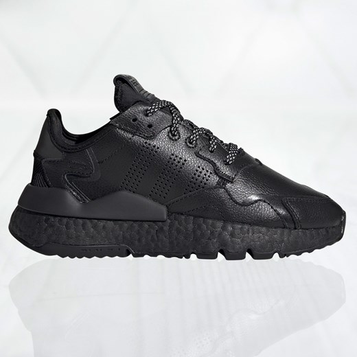 Adidas buty sportowe dziecięce bez wzorów czarne 