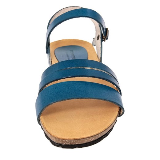 Skórzane sandały w kolorze niebieskim  Piemme Shoes 38 okazyjna cena Limango Polska 