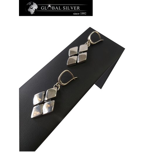 Srebrne kolczyki  GLOBAL SILVER K99    Global Silver