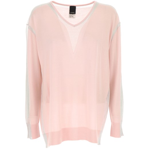 Pinko Sweter dla Kobiet, różowy, Bawełna, 2019, 38 40 M Pinko  40 RAFFAELLO NETWORK