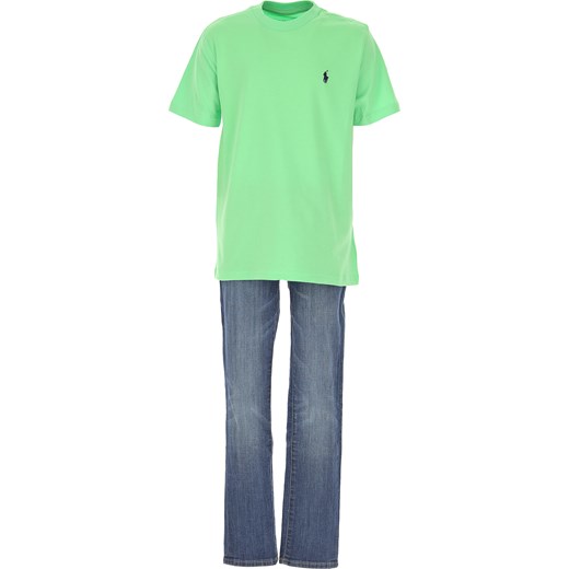 Ralph Lauren Koszulka Dziecięca dla Chłopców, zielony, Bawełna, 2019, 3Y 4Y L M S XL Ralph Lauren  M RAFFAELLO NETWORK