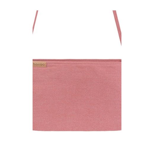 Nodo bag "S" różowa kopertówka z paskiem na ramię