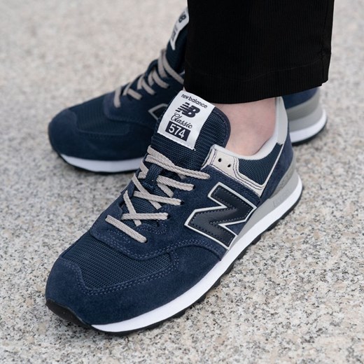 Buty sportowe męskie niebieskie New Balance new 575