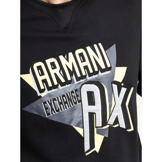 Armani Exchange bluza męska w stylu młodzieżowym 