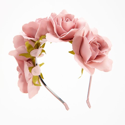 Ozdoba do włosów Reserved różowa w kwiaty 