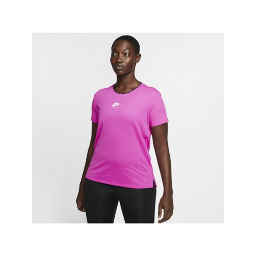 Bluzka damska Nike sportowa z okrągłym dekoltem z krótkim rękawem 
