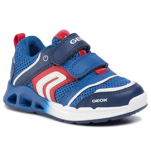 Sneakersy GEOX - B Dakin B. A B022PA 01454 C0833 S Royal/Red Geox  27 eobuwie.pl