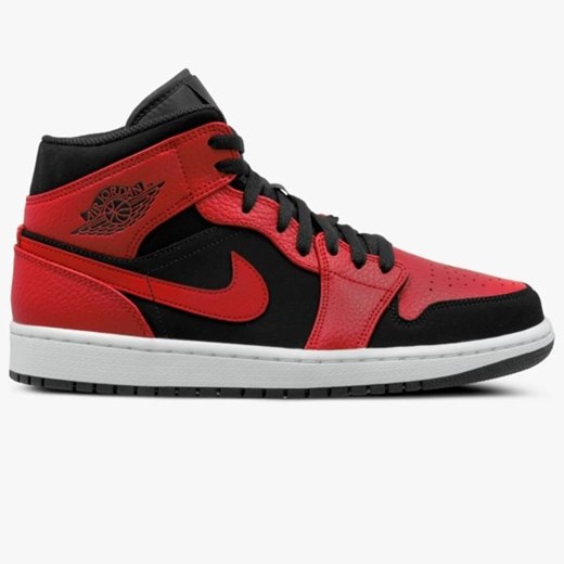 Buty sportowe męskie czerwone Nike air jordan sznurowane 