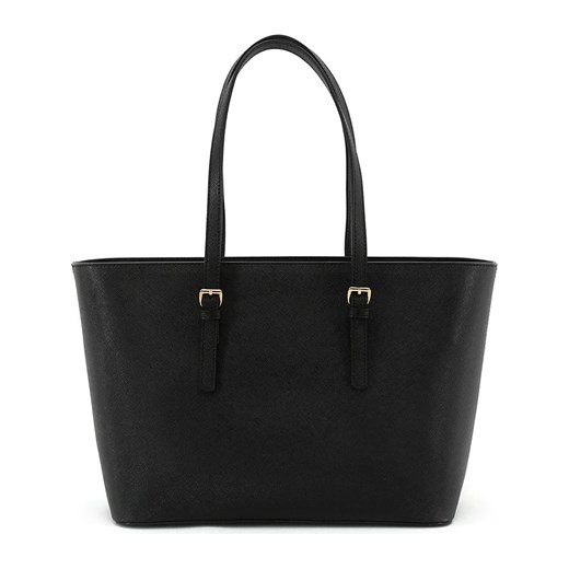 Shopper bag w kolorze czarnym - 42 x 26 x 14 cm  Beverly Hills Polo Club OneSize okazyjna cena Limango Polska 