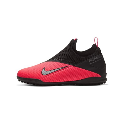 Buty piłkarskie na sztuczną nawierzchnię typu turf dla małych/dużych dzieci Nike Jr. Phantom Vision 2 Academy Dynamic Fit TF - Czerwony Nike  36 Nike poland