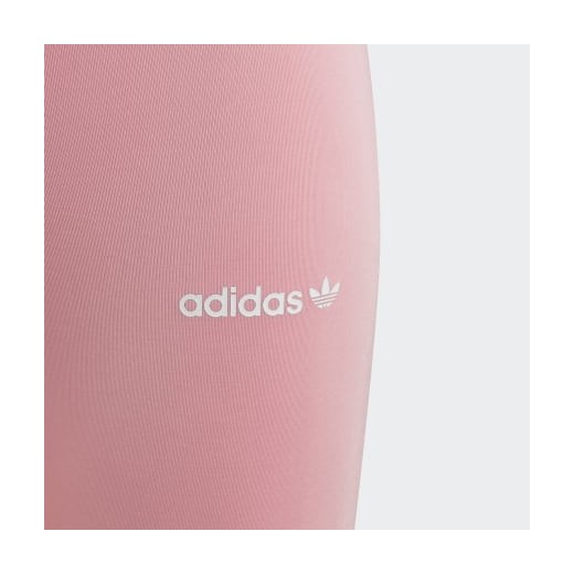 Spodnie dziewczęce Adidas z napisami tkaninowe 
