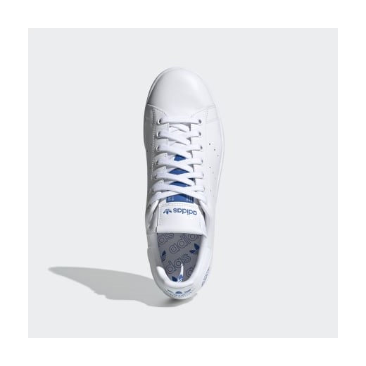 Białe buty sportowe męskie Adidas sznurowane 
