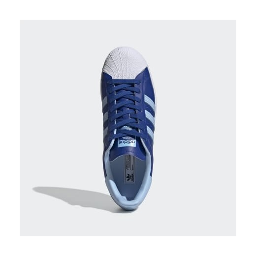 Buty sportowe męskie Adidas niebieskie sznurowane 